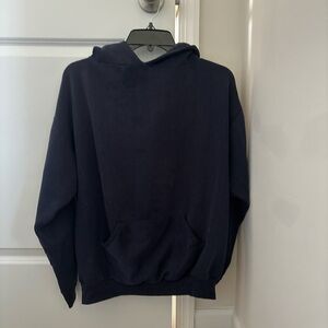 Navy Blue Women's Hoodie Sweater